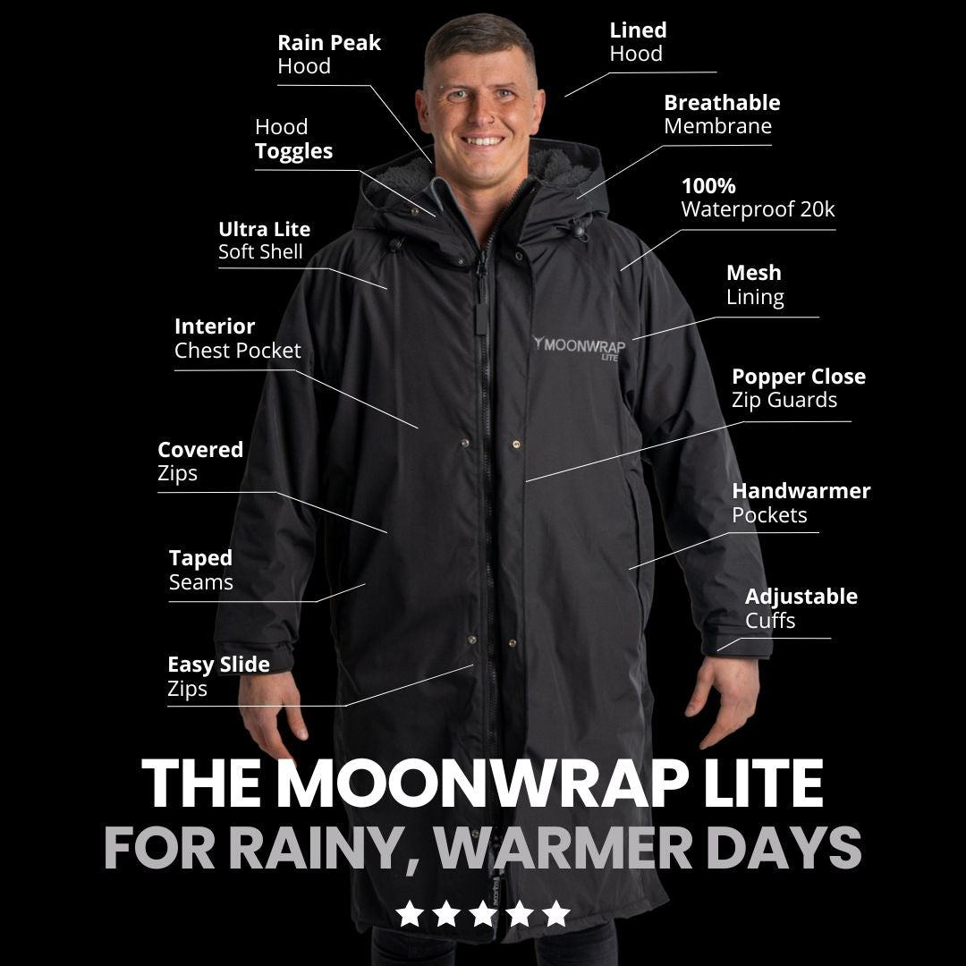 Moonwrap Lite - Mesh Lined Waterproof Coat