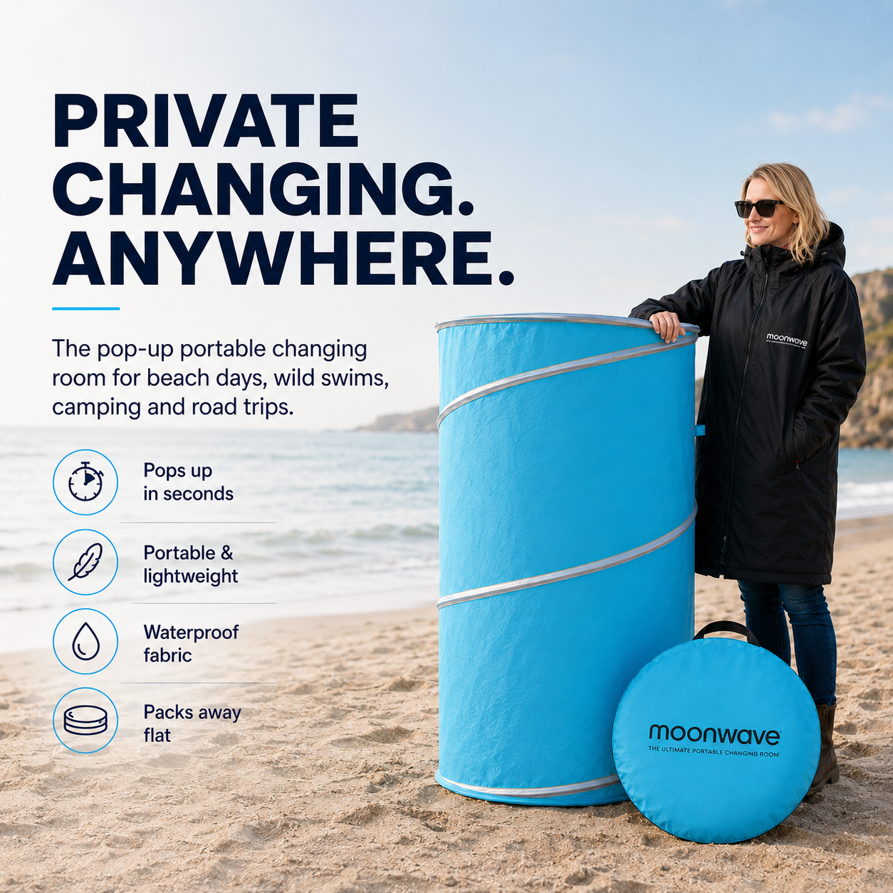 Moonwave - The Ultimate Popup Changing Room